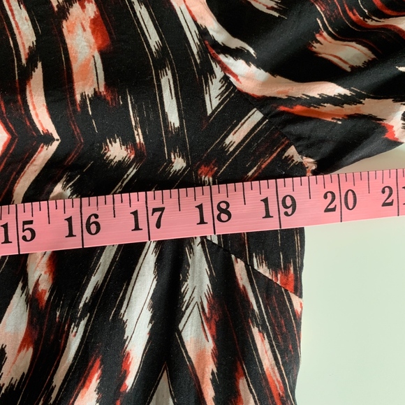 1. State Black Abstract Print Romper - Picture 7 of 8